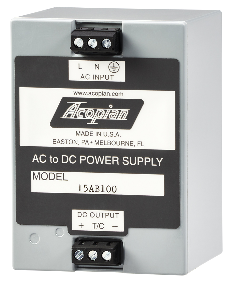 Power Supplies Offered with Outputs from 3.3 to 48 VDC